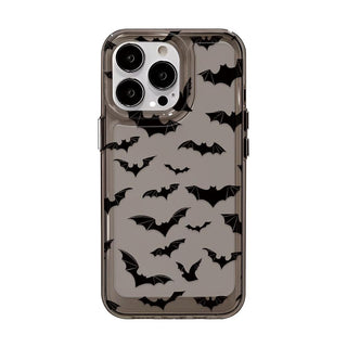 [Halloween] Unique Halloween Fashion Pattern Phone Case - Full Body Shockproof Protection, Transparent Two-Tone Design - Compatible with iPhone 14/14 Pro Max, 13/13 Pro/13 Pro Max, 12/12 Pro/12 Pro Max, 11/11 Pro Max