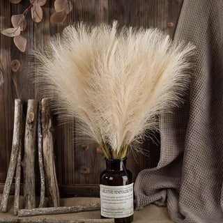 5/10pcs Artificial Pampas Boho Flowers Artificial Reed Ins Wind Bouquet Imitation Flowers Fake Plant Wedding Decoration Flowers