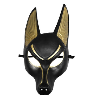 Universal Halloween Anubis Mask Lovers Decor Prom Egyptian Costume Plastic Festival Adult Masks Party