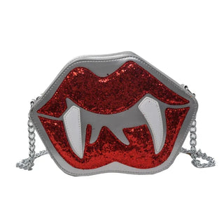 Fashion Interior Compartment Crossbody Bags High Quality Halloween handbags Soft Zipper Fang bag