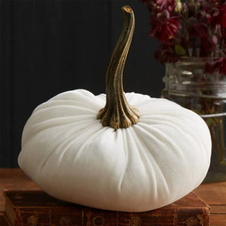 Handmade Velvet quality Pumpkins for decor Halloween Fall Ornaments Decoration Autumn Decoration