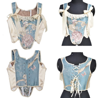 Tie Up Corset TankTop for Women Slimming Body Shaper LaceUp Tied Waist Trainer Girdle Teens Girl LolitaStyle Bustier Wholesale