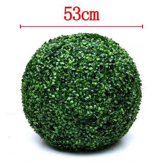 Ball Plant Topiary Faux Boxwood Decorative Balls for Backyard Balcony Garden Wedding Home Decor