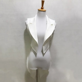 Black Tailcoat Sexy Leading Dancer Jazz Dance Groups Performance Costume Nightclub Party Carnival Show Stage Wear
