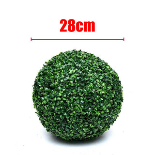 Ball Plant Topiary Faux Boxwood Decorative Balls for Backyard Balcony Garden Wedding Home Decor