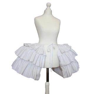 Petticoat Lovely Skirt Support Elastic Waist Half Skirt Vintage Ruffle Cosplay