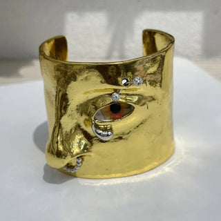 French Luxury Facial Features Three-dimensional Nose and Eye Bracelet
