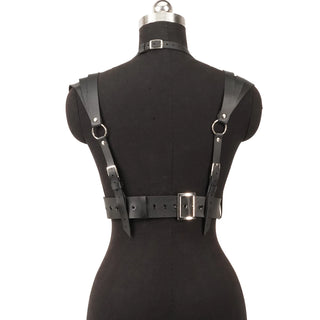 Fashion Belt Punk Waist-to-Shoulder Leather Body Harness Casual Wild Decoration Belts Gothic Clothing Accessories