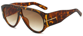 Oversized Sunglasses Luxury Designer T Fashion Pilot Sun Glasses