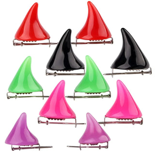 Devil Horns Ears Hairpins Trendy Cat Ear Hair Clip Halloween small Hair Accessories Headband