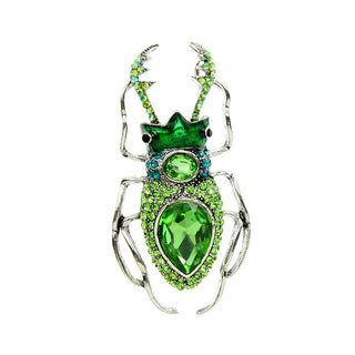SKEDS New Arrival 2023 Women Men Exquisite Enamel Beetle Pins Brooches Fashion Unisex Suit Clothing Insect Badges Brooch Pin