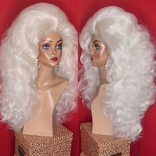 LADY BUNNY WIG: Beehive Wig, 1960s Wig, Costume Wig, Double-Stacked Drag Queen Wig/Styled Wig