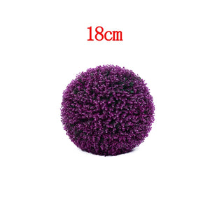 Ball Plant Topiary Faux Boxwood Decorative Balls for Backyard Balcony Garden Wedding Home Decor
