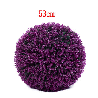 Ball Plant Topiary Faux Boxwood Decorative Balls for Backyard Balcony Garden Wedding Home Decor