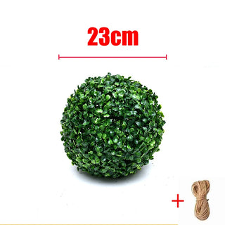 Ball Plant Topiary Faux Boxwood Decorative Balls for Backyard Balcony Garden Wedding Home Decor