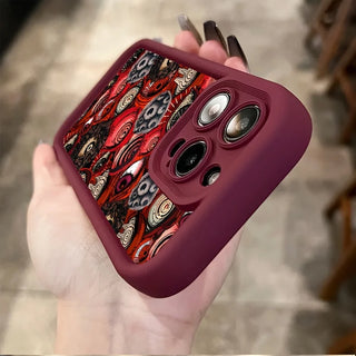 Eyes graphic phone case for iPhone 15 14 13 12 11 x XR Xs SE2 SE 8 7 plus pro Max mini silicone back cover