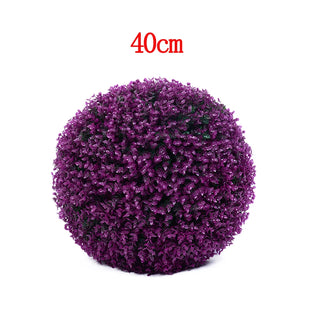Ball Plant Topiary Faux Boxwood Decorative Balls for Backyard Balcony Garden Wedding Home Decor