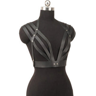 Fashion Belt Punk Waist-to-Shoulder Leather Body Harness Casual Wild Decoration Belts Gothic Clothing Accessories