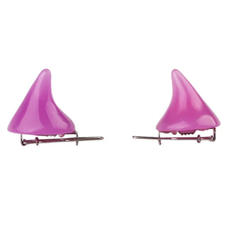 Devil Horns Ears Hairpins Trendy Cat Ear Hair Clip Halloween small Hair Accessories Headband