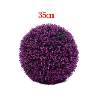 Ball Plant Topiary Faux Boxwood Decorative Balls for Backyard Balcony Garden Wedding Home Decor