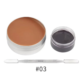 SFX Makeup Kit Scars Wax Halloween Special Effects Stage Fake Wound Skin Wax with Spatula Stipple Sponge Fake Wood Special