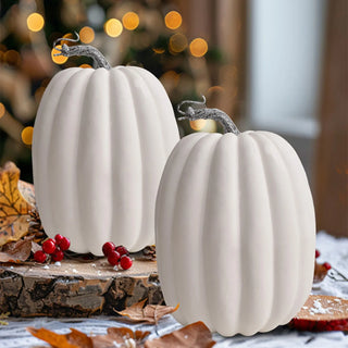 High-Quality Decorative Faux Pumpkins For Halloween & Thanksgiving Centerpieces Household Supplies Household Merchandises