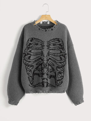 Skeleton sweater, Halloween fashion
