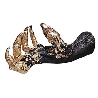 Witch Hand Wall Hanging Statue Resin Retro Aesthetic Art Sculpture Halloween Decoration Jewelry Display Rack Hanger