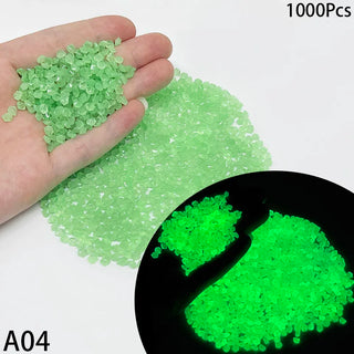Glow Bug prop 1000pcs Glow In The Dark Garden Pebbles Glow Stones Outdoor Garden Pebbles Fish Tank Walkways Path Patio Lawn Decor Glow Gravel
