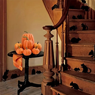 7PCS Halloween Fake Pumpkin Display Prop for Photography Early Education and Cabinet Decoration Home Decoration Accessories