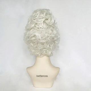 Marie Antoinette Cosplay Wig Princess Medium Curly Heat Resistant Hair Wigs