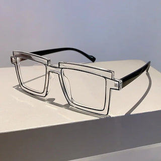 Vintage Anti Blue Light Optical Square Glasses Women For Men Ladies Luxury Brand Designer Myopia Prescription Eyewear Frame