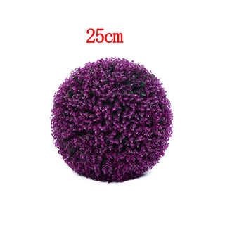 Ball Plant Topiary Faux Boxwood Decorative Balls for Backyard Balcony Garden Wedding Home Decor