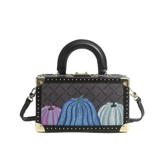 Genuine Leather Women Handbags Evening Bag Top Handle Satchel Crossbody Bag Small Hard Purse Pumpkin Box Bags