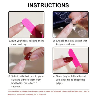 Handmade Clown Designs False Nals White French Long Stiletto Press On Nails Glossy Pink Wearable Fake Nail Patches For Party