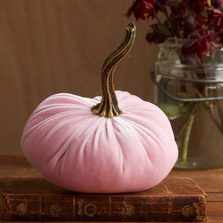 Handmade Velvet quality Pumpkins for decor Halloween Fall Ornaments Decoration Autumn Decoration