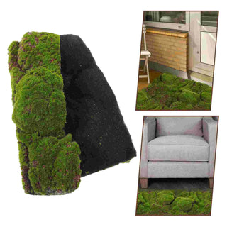 Moss Artificial Simulated Lawn Rug Fake Garden Grass Wall Decor Carpets Plastic Panel Landscaping Decorative Prop