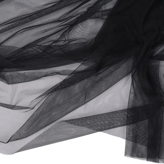 Halloween Costume for Women Hood Tulle Cape Cloak Black White Red Wedding Bridals Floor Length Soft Mesh Christmas Cloaks
