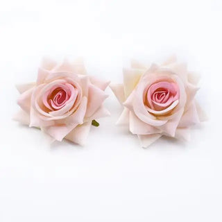 10PCS Silk Red Roses Bridal Accessories Clearance Artificial Flowers for Home Wedding Decoration Diy A Cap Gifts Box Scrapbook