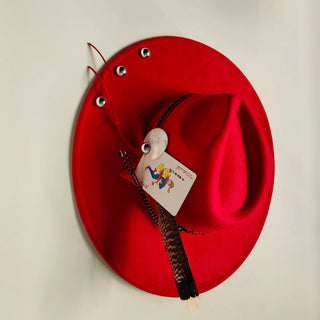 Retro Suede Fedora Hat Feather Accessories Fedora jazz Cap Panama Fashion Party Hats Autumn 2024
