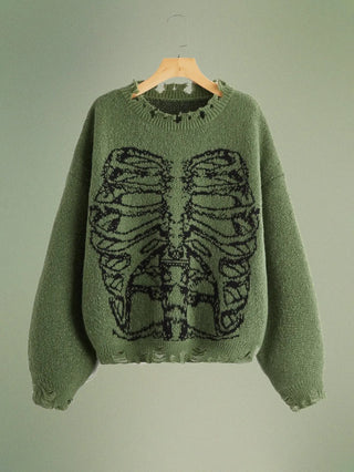 Skeleton sweater, Halloween fashion
