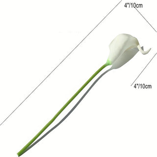 2/5Pieces Real Touch Calla Lily Romantic Artificial Flower Home Decoration Faux Flowers