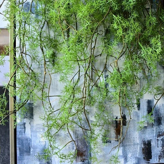 140cm Artificial Hanging Rattan Fake Green Grass Vine Lvy Home Garden Decoration Green Plant Wedding Wall Decor Tree Branch
