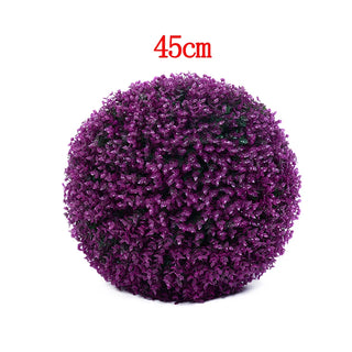 Ball Plant Topiary Faux Boxwood Decorative Balls for Backyard Balcony Garden Wedding Home Decor