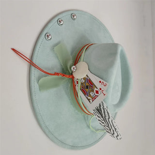 Retro Suede Fedora Hat Feather Accessories Fedora jazz Cap Panama Fashion Party Hats Autumn 2024