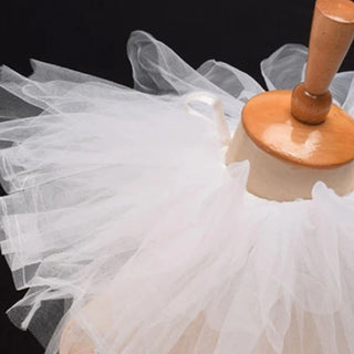 Ruffle Doll Vintage Mesh Neck Ruff Detachable Tulle Ruffle Collar for Renaissance Victorian Halloween Cosplay Costume Collar