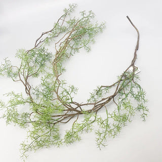 140cm Artificial Hanging Rattan Fake Green Grass Vine Lvy Home Garden Decoration Green Plant Wedding Wall Decor Tree Branch