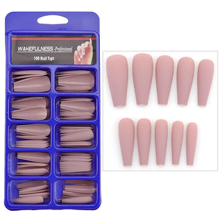 Long Matte Nails Beauty Nails Cute Stiletto Nails Long Pointy 100pcs/Box  Matte Black Stiletto Nails - Full Set  Edgy Black N