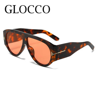 Oversized Sunglasses Luxury Designer T Fashion Pilot Sun Glasses
