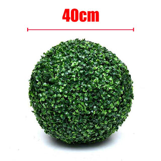 Ball Plant Topiary Faux Boxwood Decorative Balls for Backyard Balcony Garden Wedding Home Decor